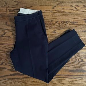 JCrew Martie Cropped Pant, Size 4 in Navy
